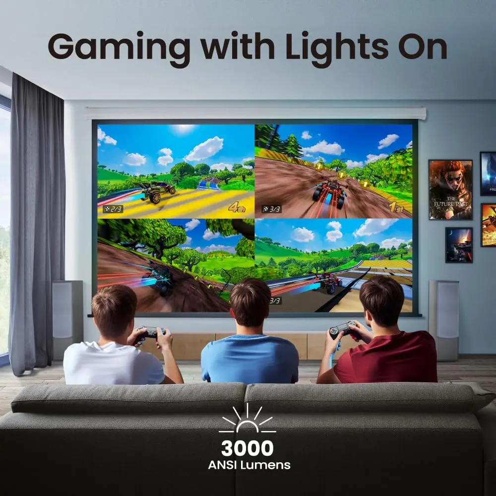 BenQ TK700ST DLP 4K Projector 3000-3500 ANSI Lumens 240Hz 4ms Response Time 3D Support Pocketable Projecteur for Business Use