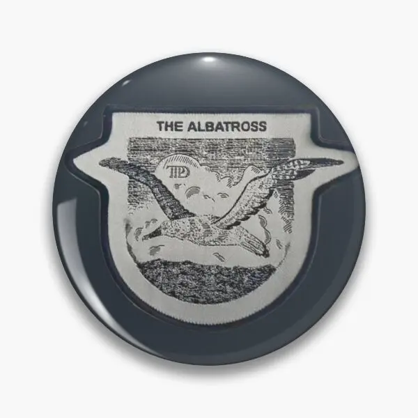 Мягкая булавка Albatross с изображением мученых поэток Depar, брошь на булавке, булавка на лацкан, Забавный милый Декор, креативная Женская металлическая модная брошь