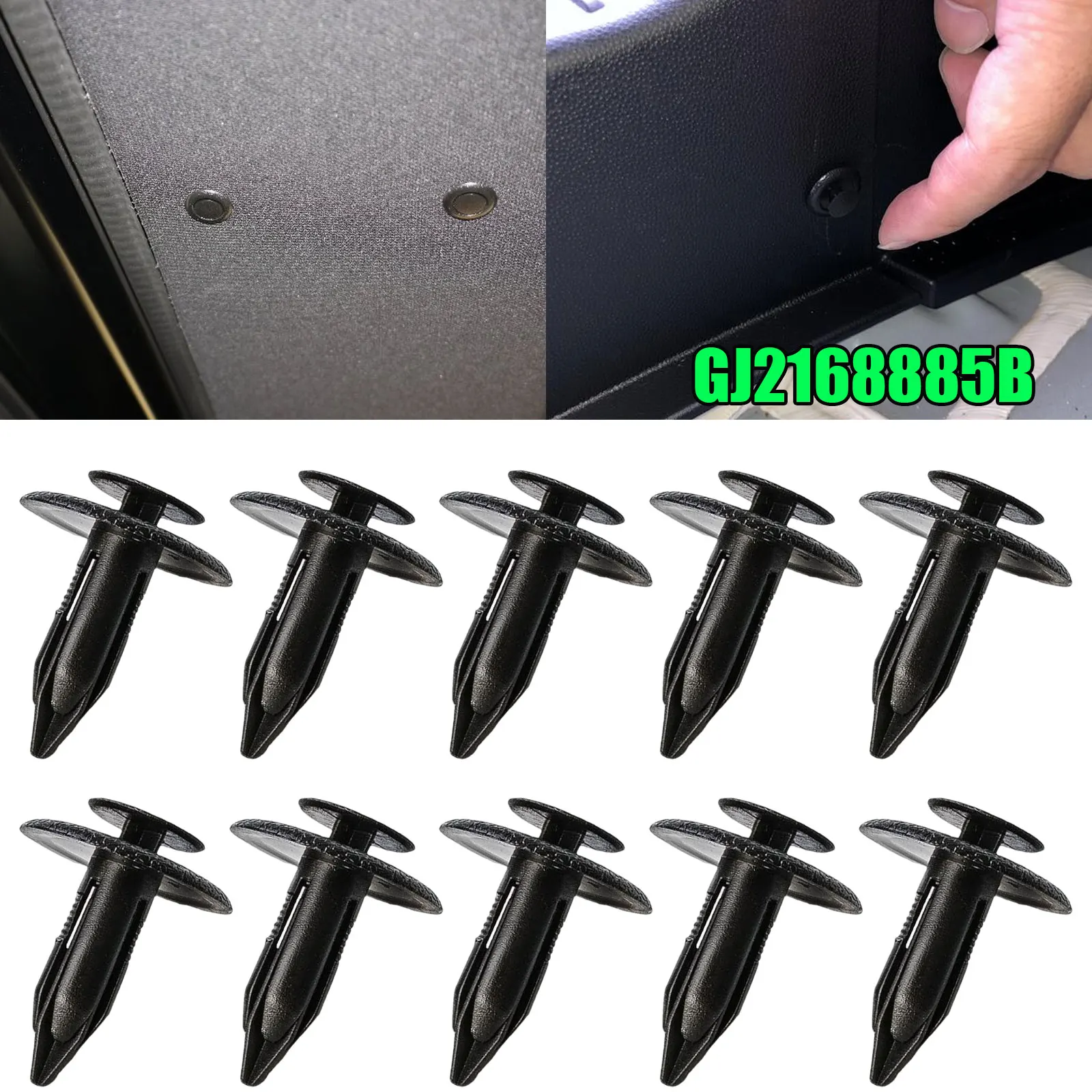 GJ2168885B Boot Carpet Interior Lining Clips Fender Ledge Cover