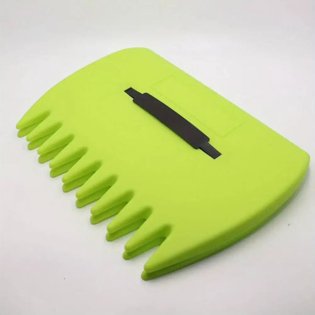 Durable Plastic Leaf Collector Leaf Scoops Hand Rakes Set Lightweight Plastic Leaf Grabber Collector with Jagged for Leaves