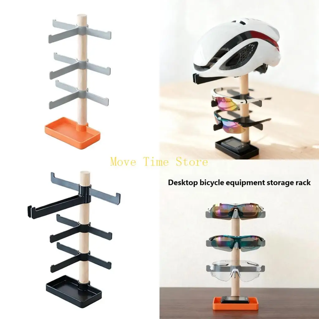 

92ME деревянная стойка для очков, несколько передач, велосипедный шлем, подставка, держатель для очков, устройство, настольный