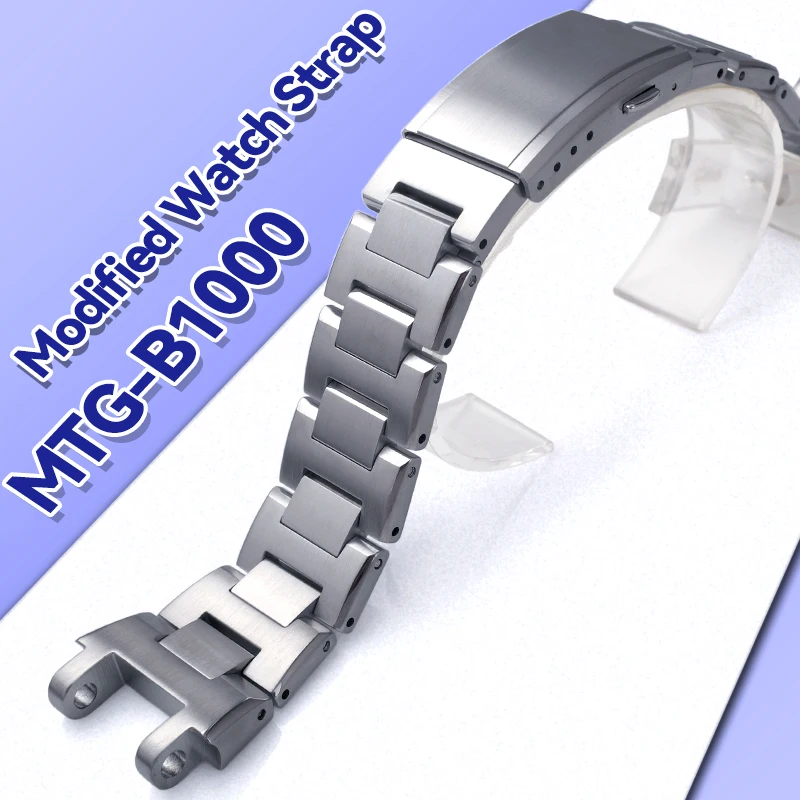 Metal Watch Band Bracelet 316 Stainless Steel Strap Watchband Modified Accessories For Casio For G-Shock MTG-B1000 MTGB1000