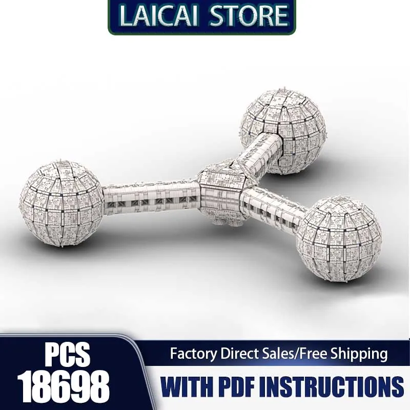 

Космическая серия Сцены Moc Строительные блоки Модель космической станции Технология Кирпичи DIY Сборочные игрушки Конструкторы Праздничные подарки