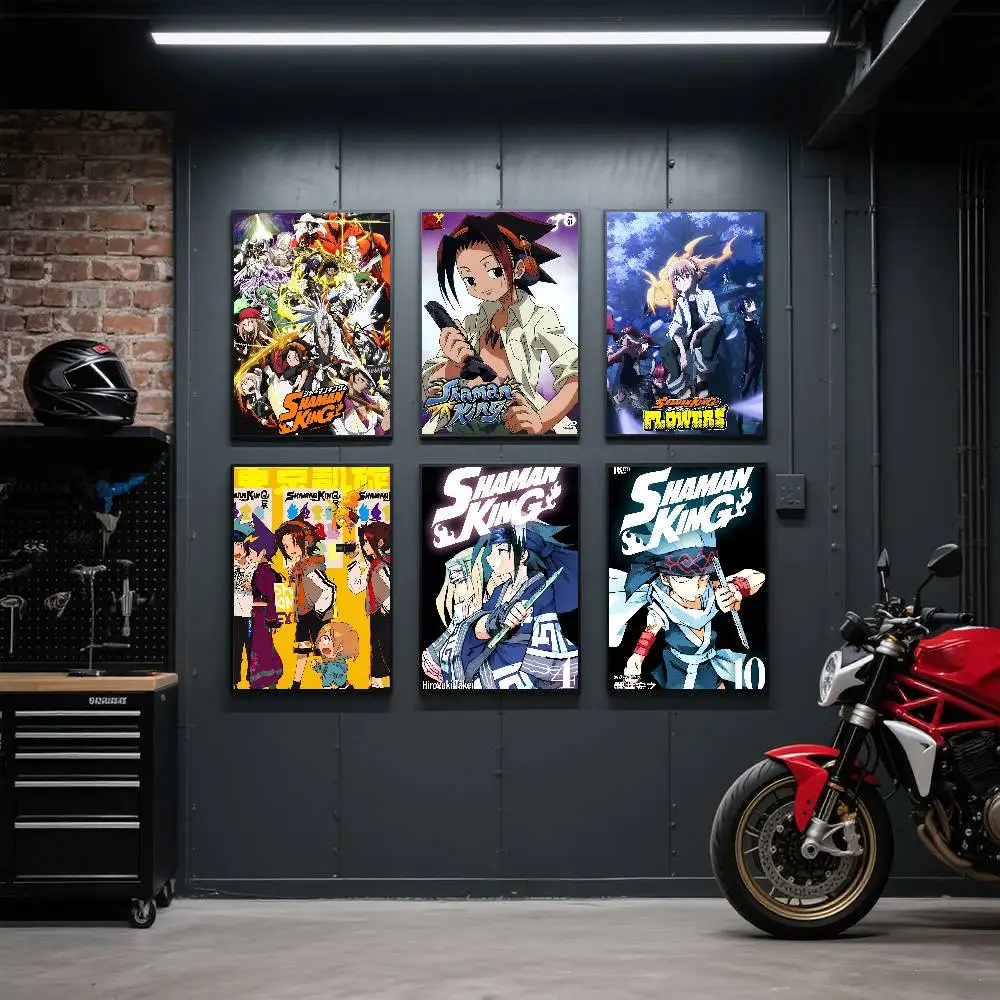 Shaman K-King MOIVE Poster Art Print Anime Style Home Decor Ideal Gift Perfect Room Decor