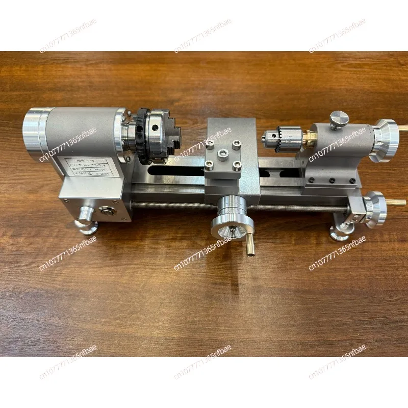

Lathe Metal Bench Top Precision DIY Miniature Lathe， for Watchmaking Model Craft Woodworking Hobby Desktop
