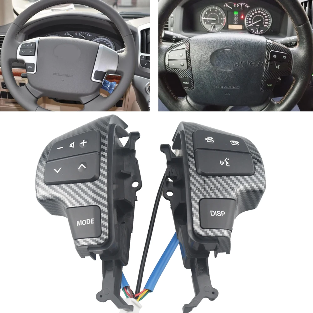 

Хорошее качество, быстрая доставка для Toyota LAND CRUISER 200 2008-2011 84250-60050, кнопка переключателя управления аудиосигналом на рулевое колесо