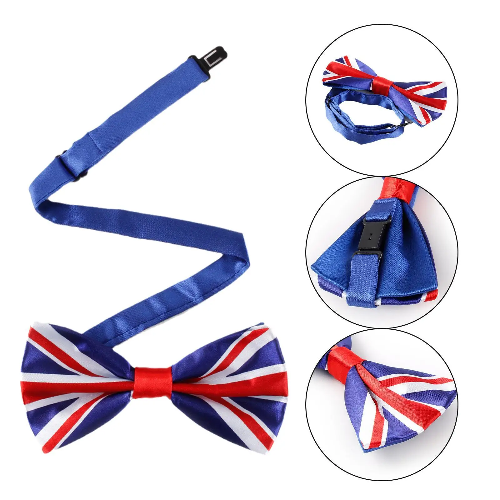 Men Ties British Flag Pringting Butterfly Bow Party Business Wedding Bow Tie Fashion Female Male Bowknot Accessories Bowtie Gift