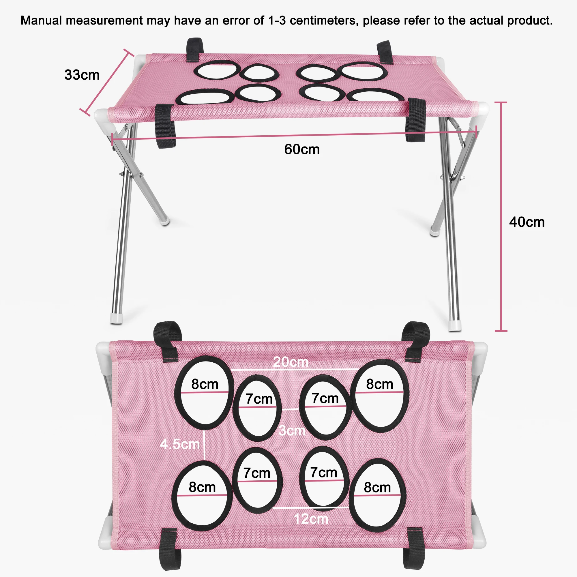 Pet Grooming Hammock Table Foldable Stand for Cats Small Dogs Nail Trimming Paw Care Bathing Home Grooming Replacement Options
