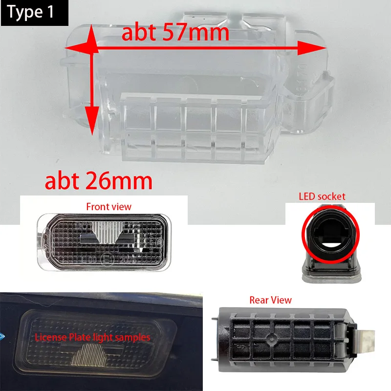 HD CCD Night Vision Car Rear View Reverse Backup Camera Waterproof For Ford Galaxy MK2 MK3 license plate camera