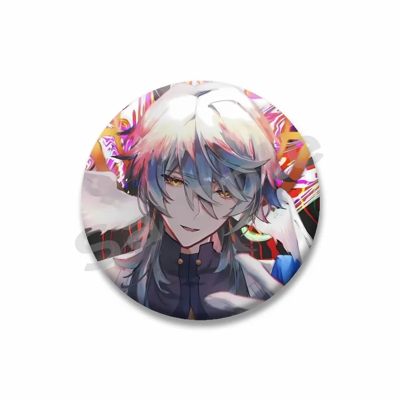 Honkai Star Rail Sunday Round Brooch, Cute Design