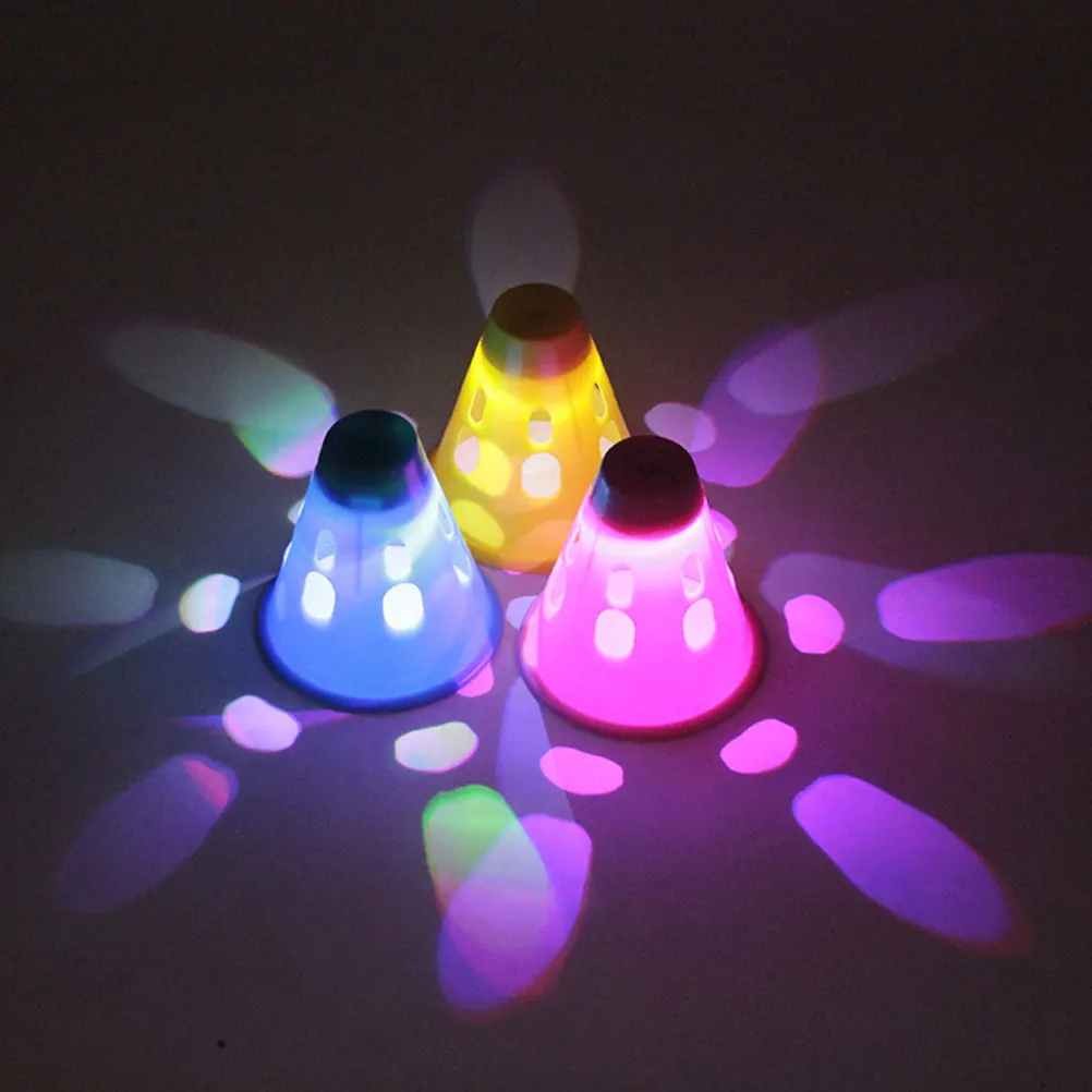 

2pcs Tent Nail Warning Cap Durable Mini Outdoor Camping Lanterns Pe Lighted Covers Kids Anti Fall Stake Caps Protective Covers