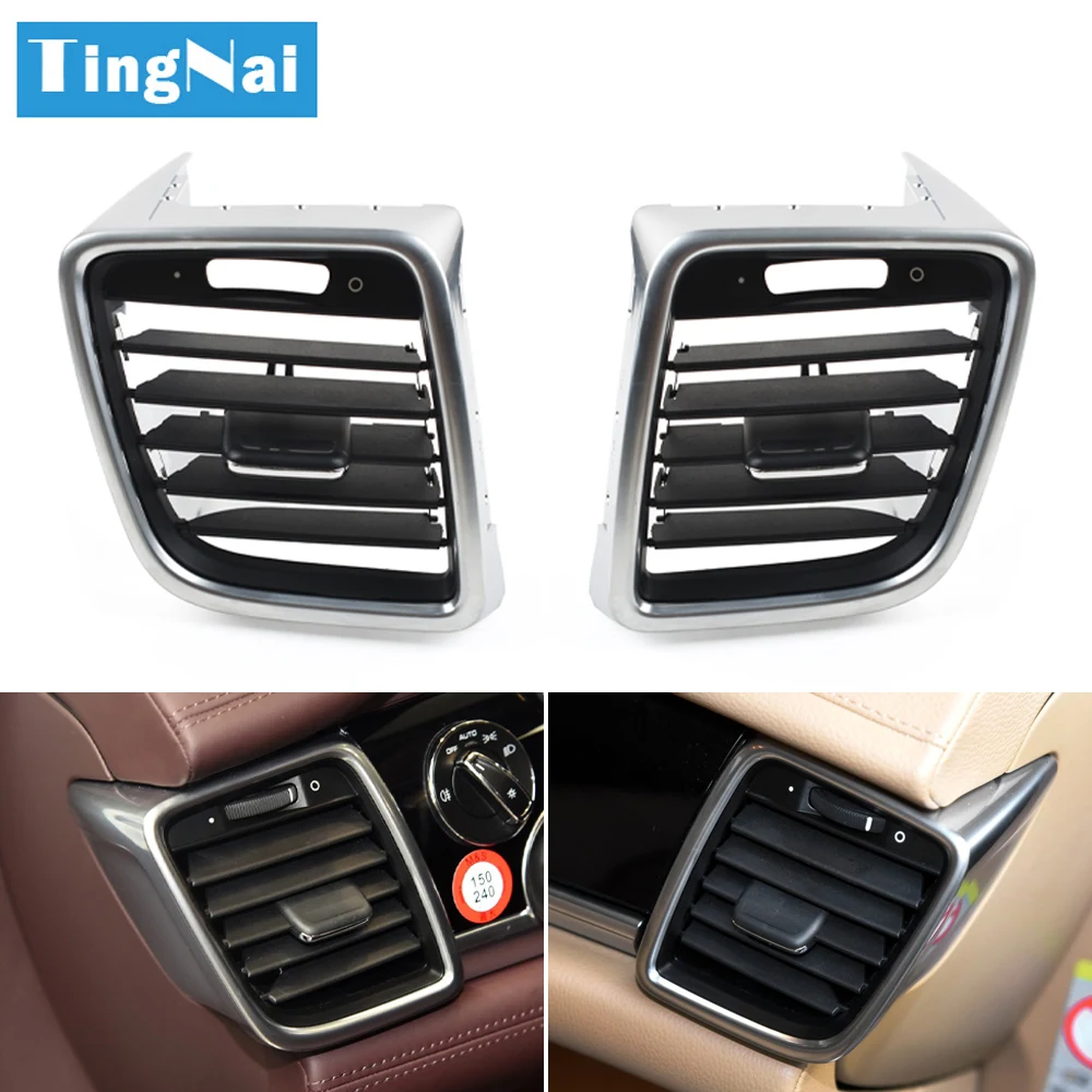 

Car Dashboard Front Left Right Air Conditioning AC Vent Grille Air Vent Outlet Panel For Porsche Panamera 2010-2016 970552132