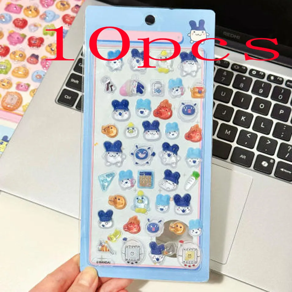 @@Pegatinas de dibujos animados DIY Scrapbook Laptop Calcomanía Bonbon Gota Sello Pegatinas Scrapbook Fiesta Favores Regalos ンン バskolik