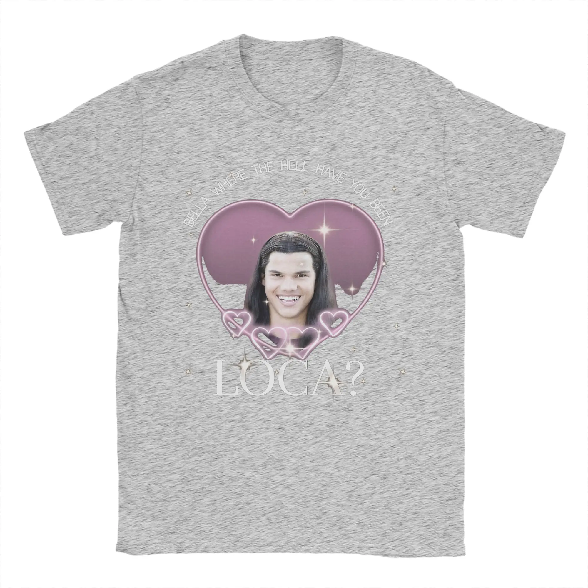 الرجال جاكوب الشفق تي شيرت بيلا أين الجحيم هل كنت لوكا فيلم ملابس علوية من القطن خمر قصيرة الأكمام س الرقبة تيز زائد #3