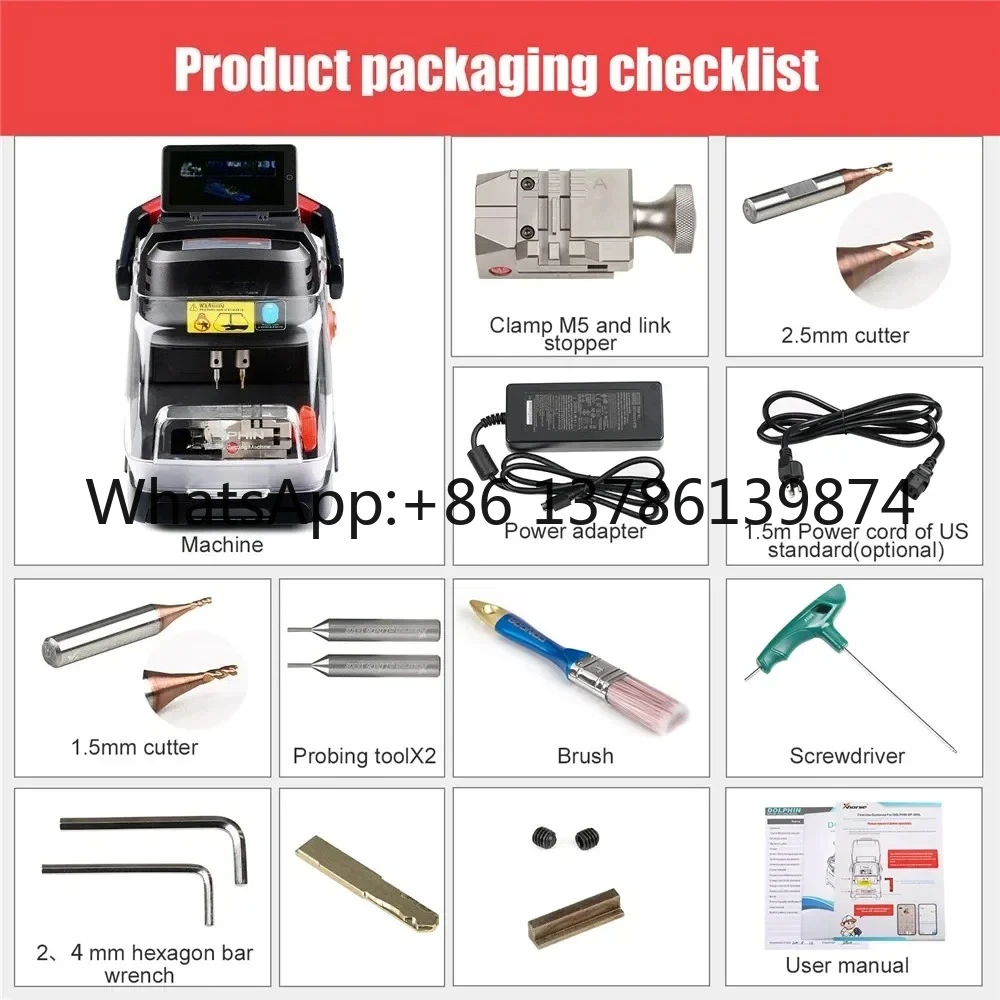 Новый станок для резки ключей Xhorse Dolphin XP005L Dolphin II