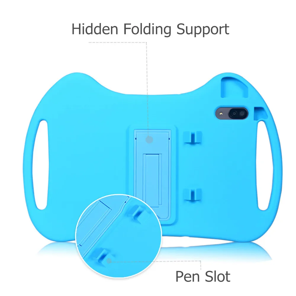 Kids Safety Portable Silicon Cover Case with Kickstand For Teclast T50 11