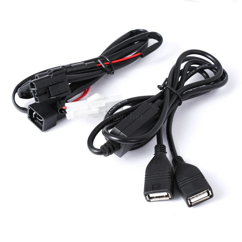 Plug-and-Play USB DVR Power Adapter Cable for Honda CR-V Civic Cigarette Lighter Power Cable No Wire Splicing Needed