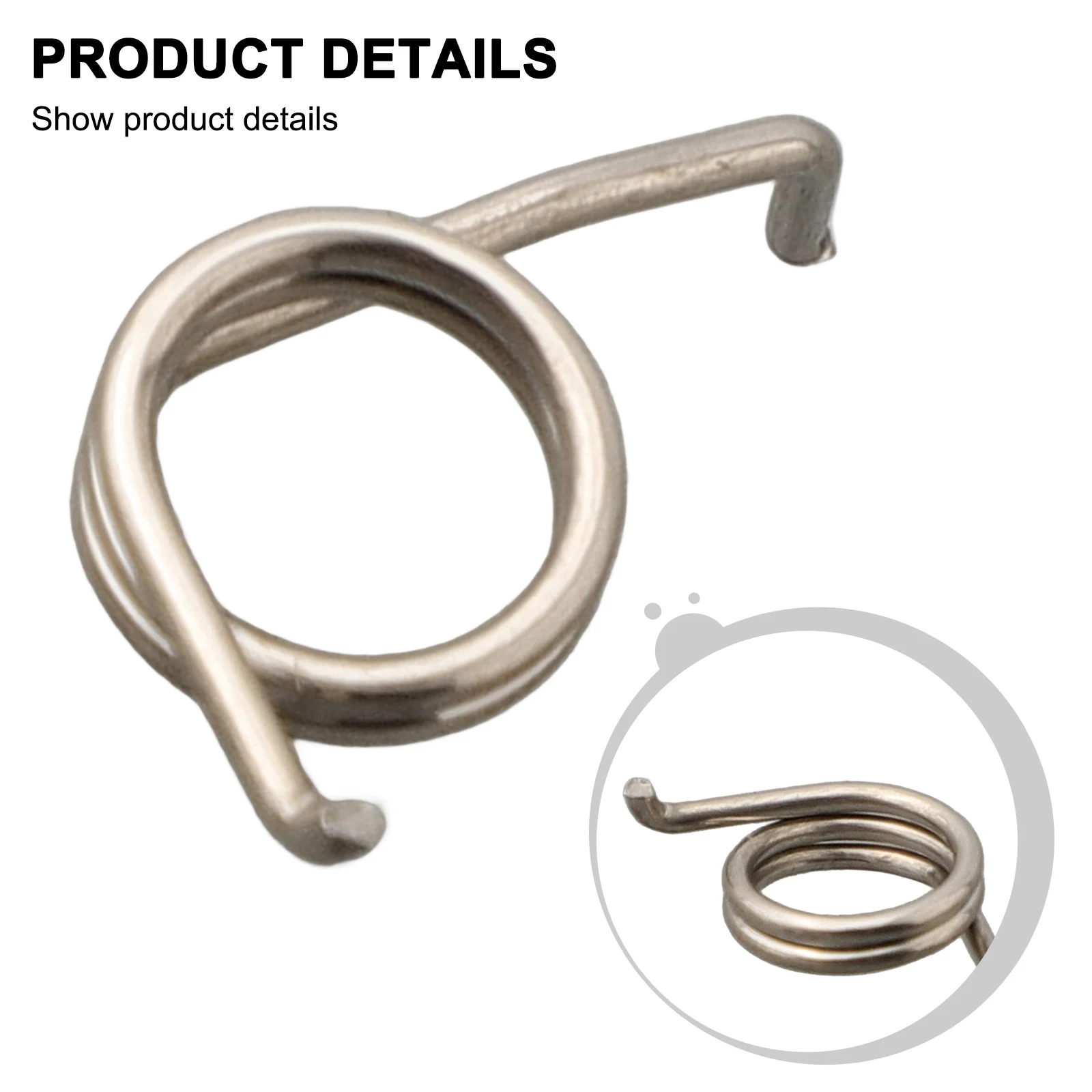 1x Fishing Reel Spring Reel Repair Part For Daiwa 1000 For Daiwa 2500-6000 Stainless Steel Fishing Rod Drop Wheel Drum Spring