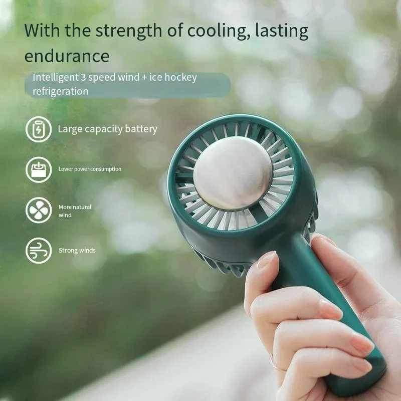Вентилятор Портативный вентилятор для спальни Вентиляторы для шеи Вентиляторы охлаждения для спальни Большие вентиляторы Ручной вентилятор Wi