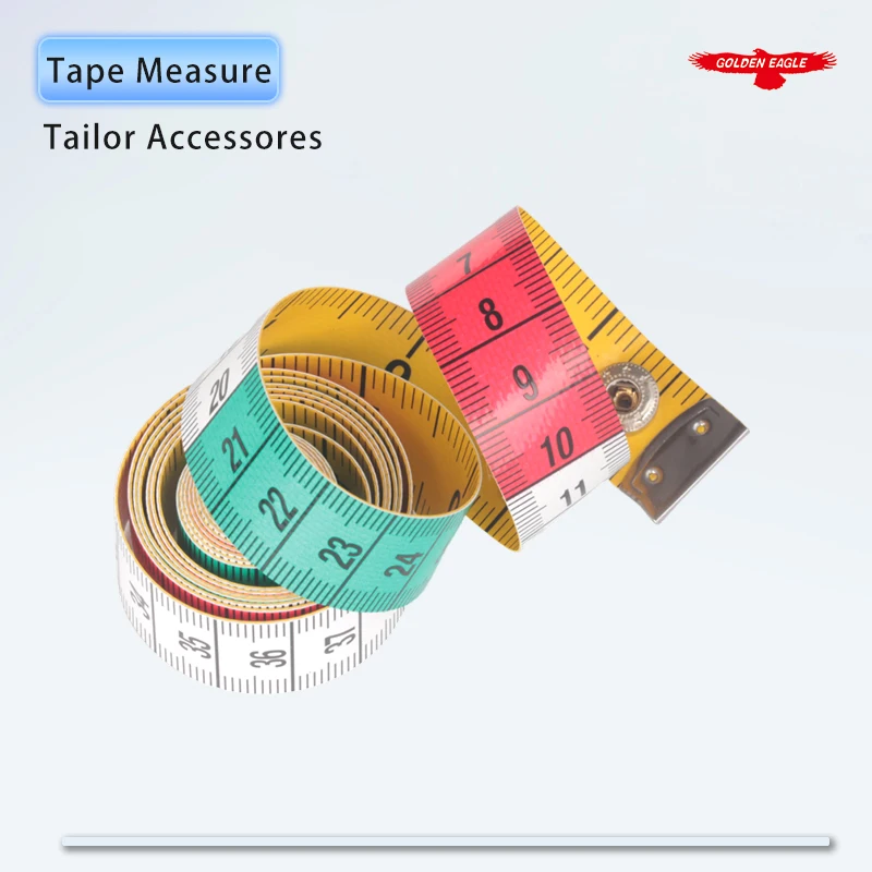 

Double Scale Ruler Soft Tape Measure 1.5m (60 inch) Flexible Tailor Tools Cloth Body High Quality Sewing Accessories