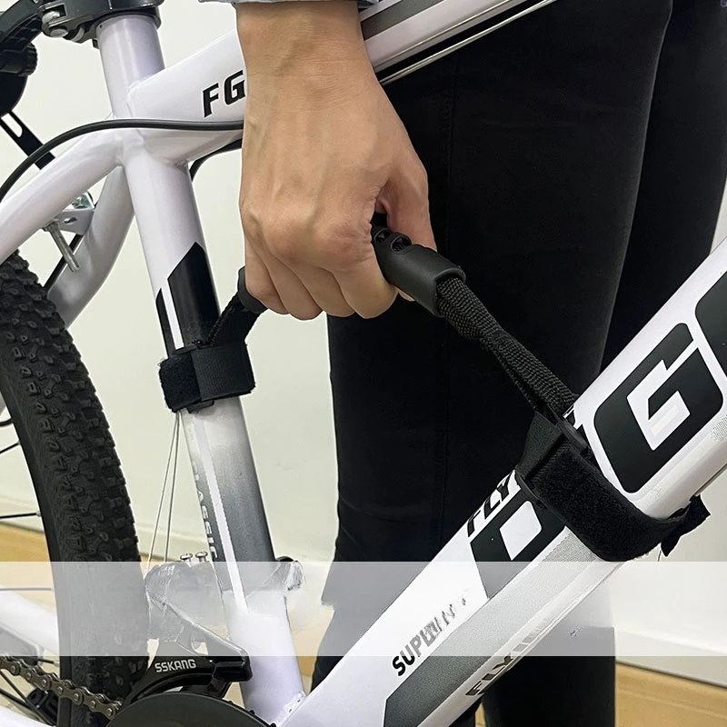 Bicycle Accessories, Assistive Belt, Portable Walking Mountain Road Folding Bicycle, Handlebar with Lightweight Carrying Strap