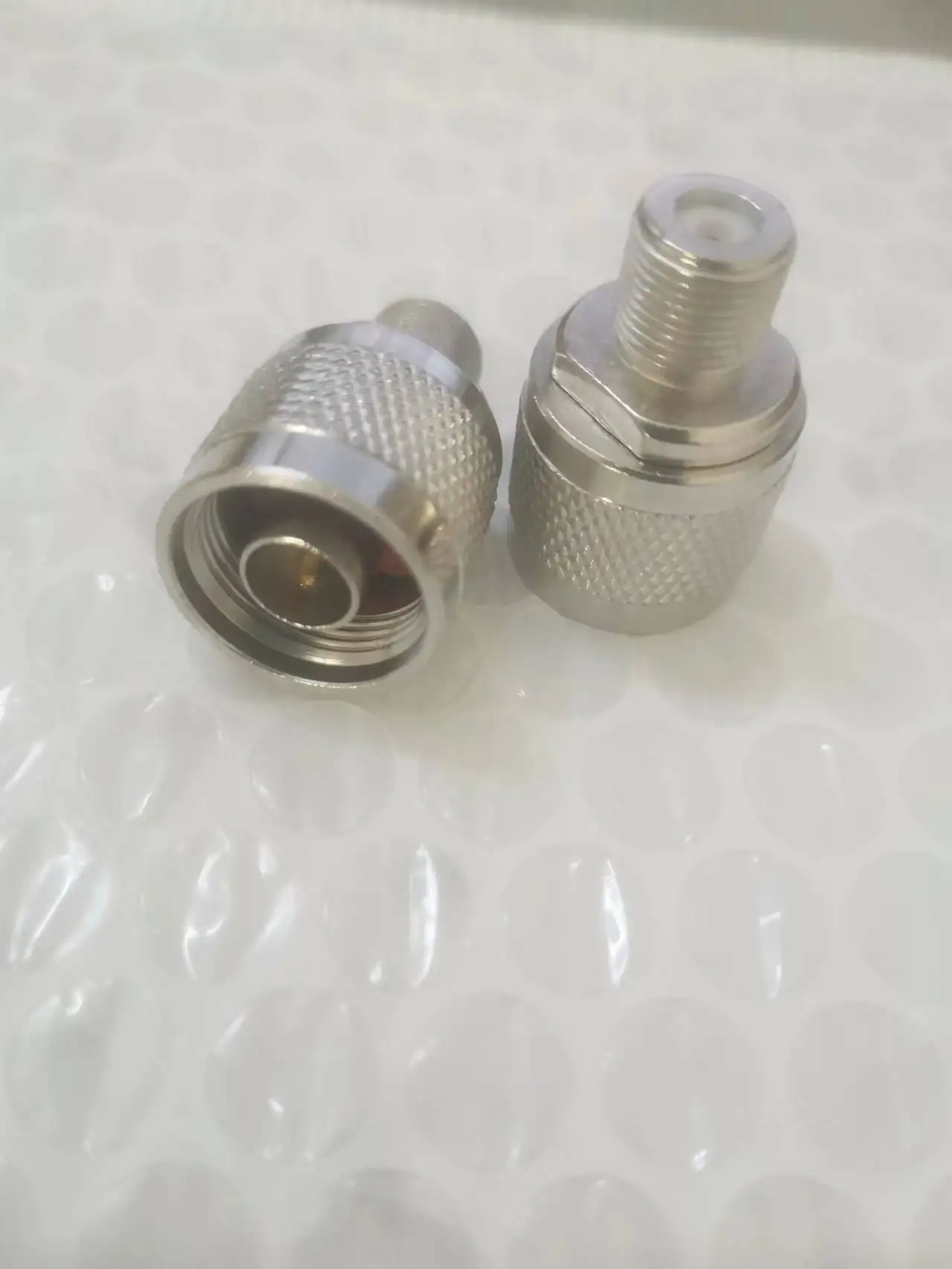 100 Cái/lốc N Nam Loại N Cắm Đến F Nữ Jack RF Đồng Trục Kết Nối Adapter