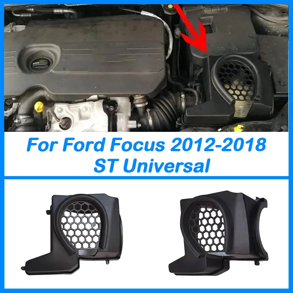 Airbox Air Intake Grille Black Hood Air Box Intake Filter Vent Cover Trim For Ford Focus 2012 - 2018 ST Kuga Cleaner Assemblies