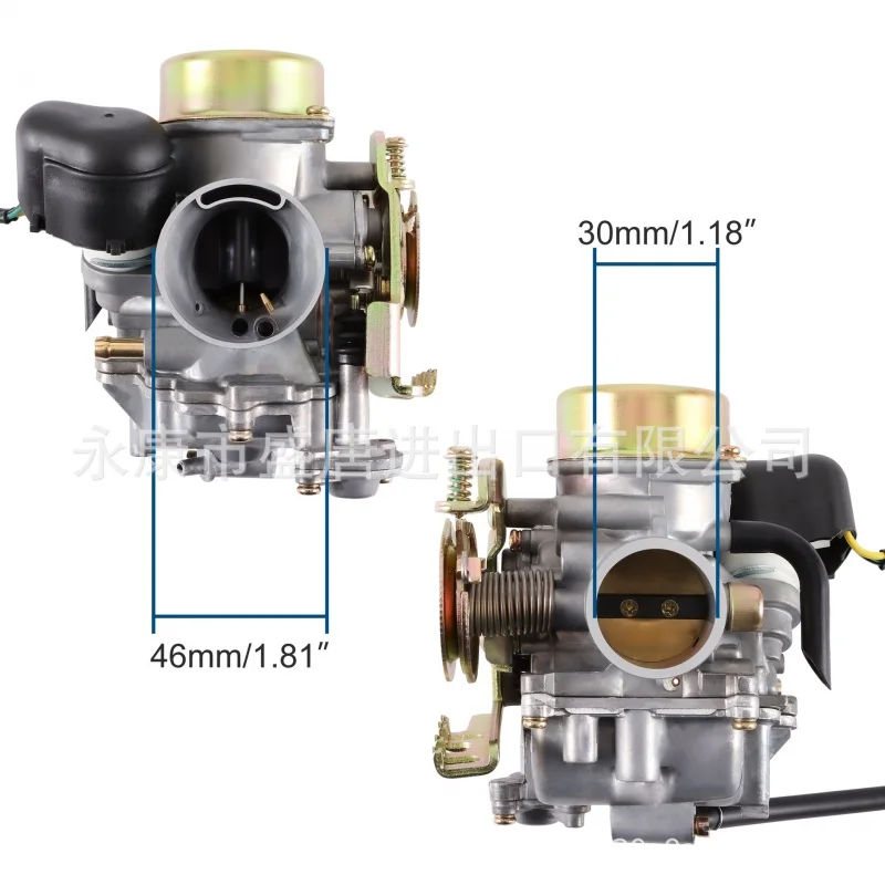 Goofit Cvk30 Carburetor Adapted to 150-250cc Engine Atv off-Road Vehicle 265H Scooter Motor