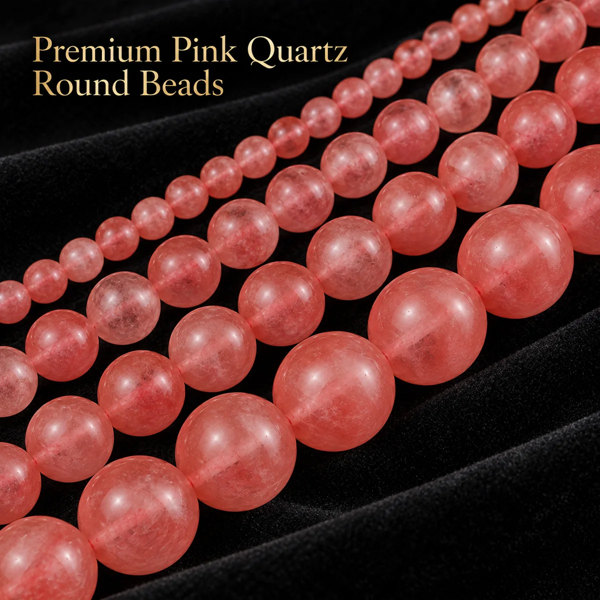 16-45Pcs 4-12mm Watermelon Red Agate Natural Stone Loose Beads for Jewelry Making Bracelet Necklace Keychain DIY Accessories
