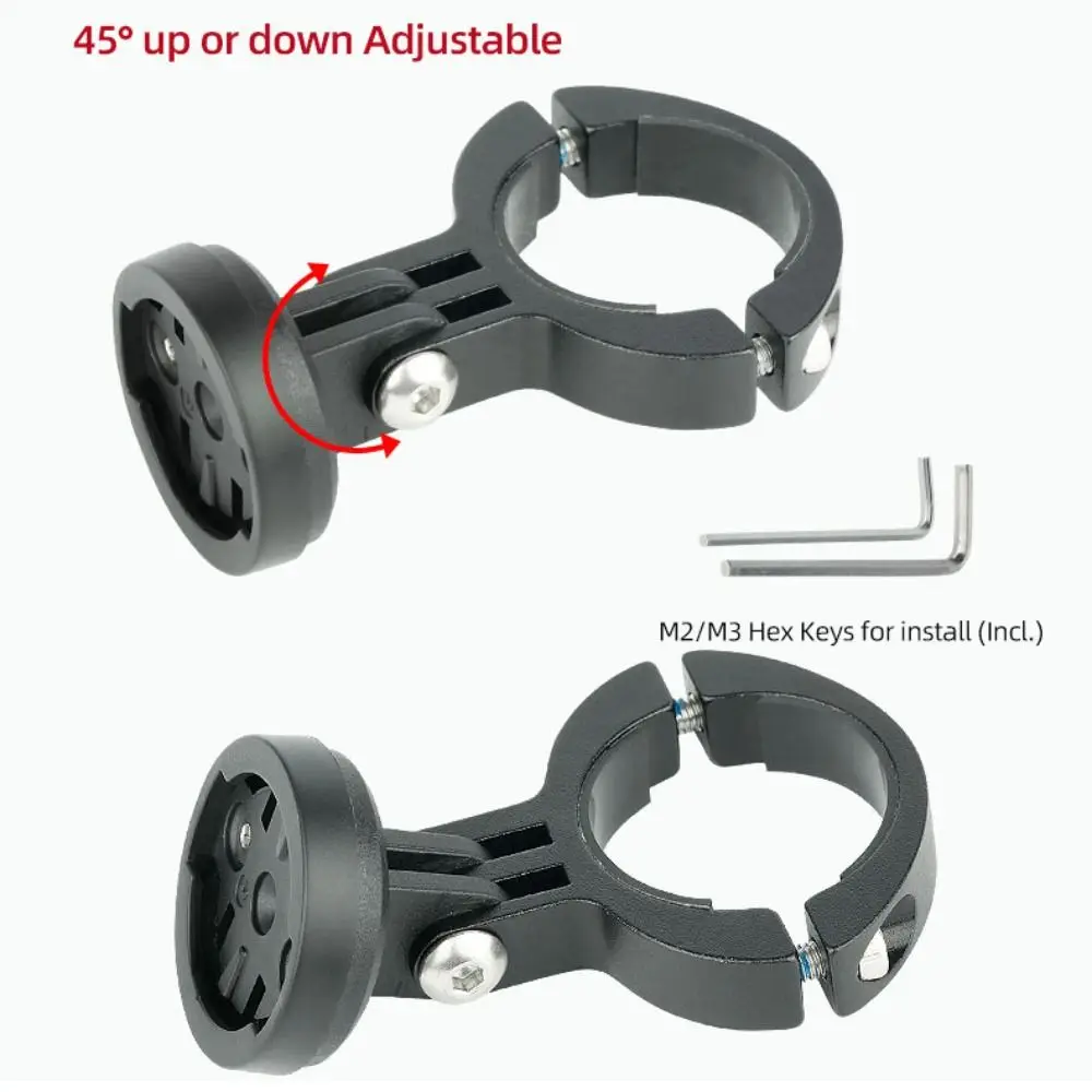 Aluminum Alloy Tail Lamp Holder Radar Rearview Seatpost Mount Led Lamp Stand Bicycle Saddle Rail Rear