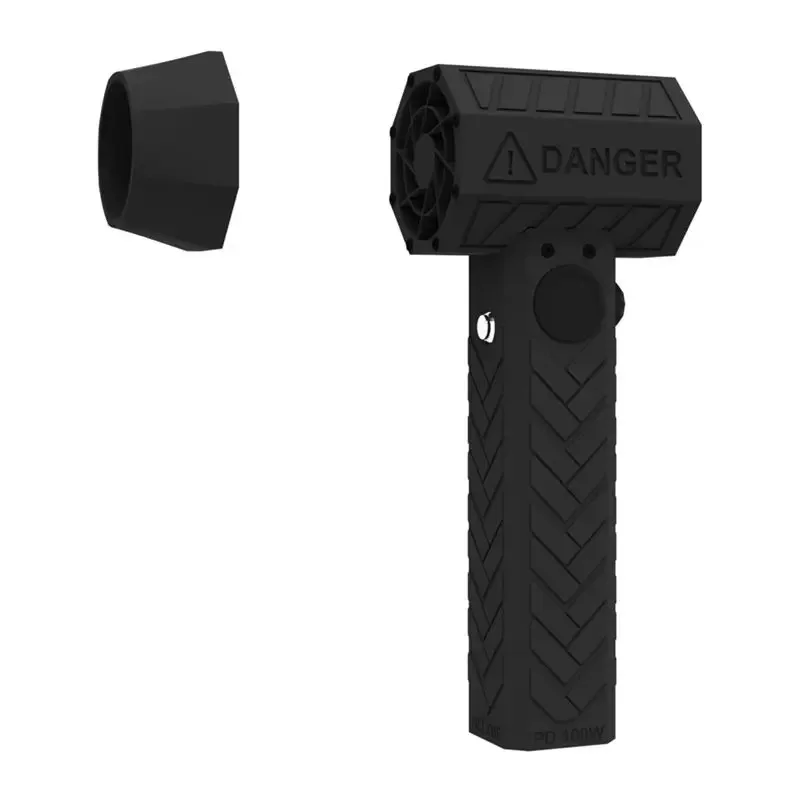 140,000RPM WON Fan XL, 1500G Thrust Industrial Blower, Stepless Speed w/ Type-C Charging