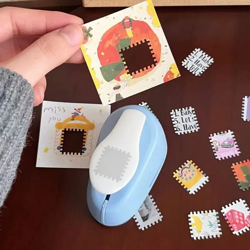 

Набор для тиснения и вырубки «Всё в одном» (1 шт.) с дыроколом для скрапбукинга, ведения дневников, творчества и рукоделия