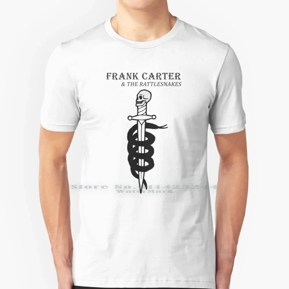 Frank Carter , Emblem T Shirt Cotton 6XL Frank Carter Frank And The Rattlesnakes Pearcey Media New Fresh British End Of