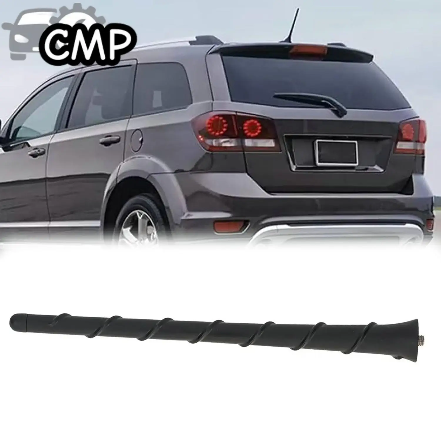 

1pc 68297936AA Car 7'' Inch Antenna Mast For Dodge Journey Avenger Jeep Cherokee Liberty Radio Signal Car External Accessories