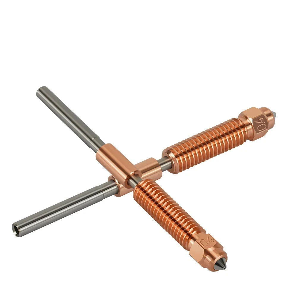 For Creality K1c Nozzle K1 Max Nozzle Kit Ender 3 V3 Nozzle Hardened Steel Quick Swap All-in-one High Flow Bimetal Heatbreak