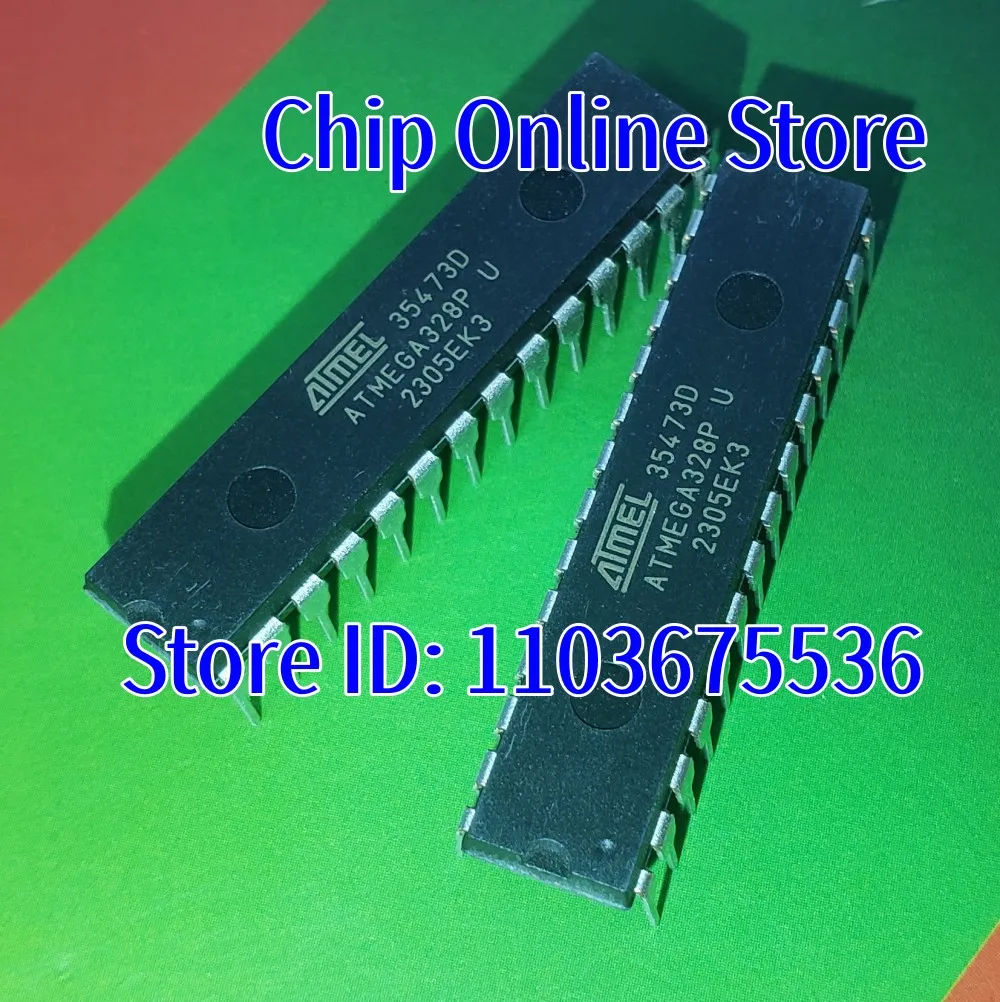 2~50pcs  ATMEGA328P-PU  ATMEGA328P  DIP28  New Original  8 Bit Microcontroller MCU