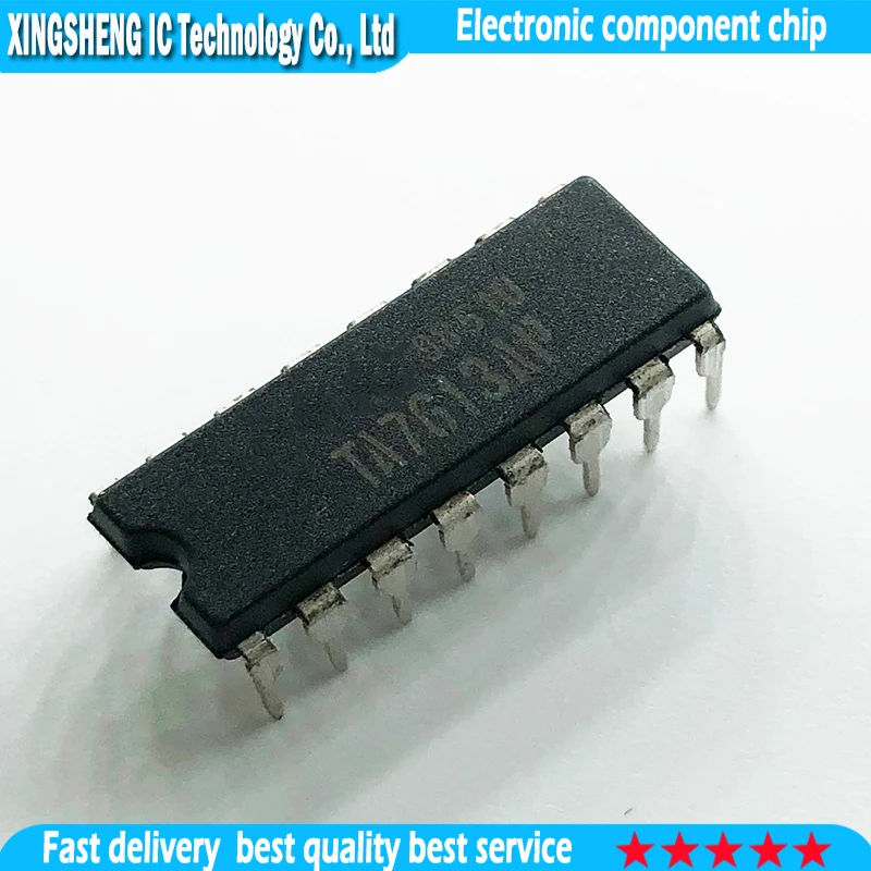 10PCS/lot TA7613AP TA7613 7613AP DIP16   In Stock