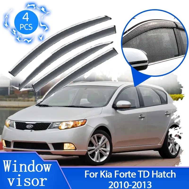 

Козырёк от солнца, дождя и дыма для Kia Forte, Cerato TD 2010 2011 2012 2013