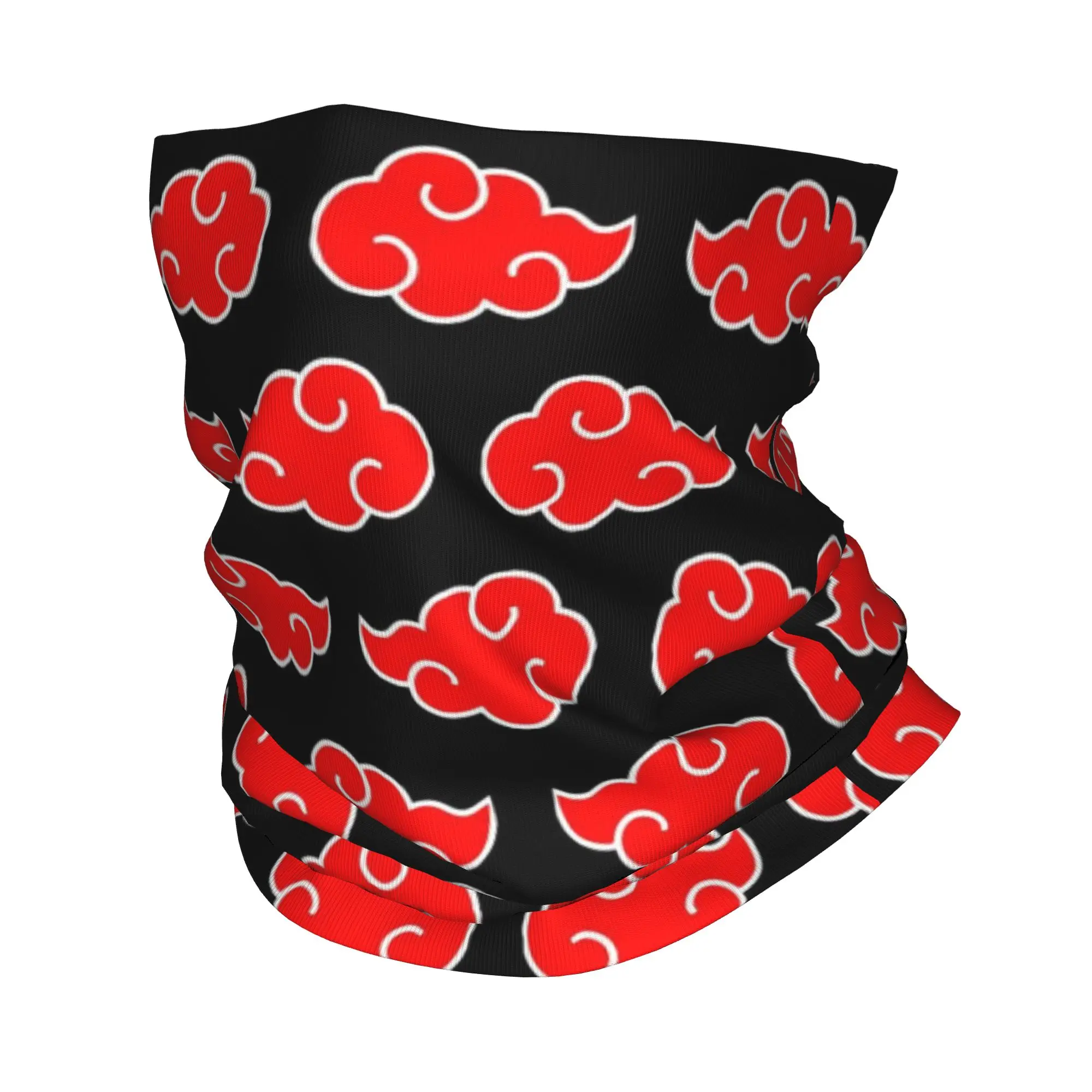Custom Anime N-Narutoes Bandana Winter Neck Warmer Women Windproof Wrap Face Scarf for Hiking  Gaiter Headband
