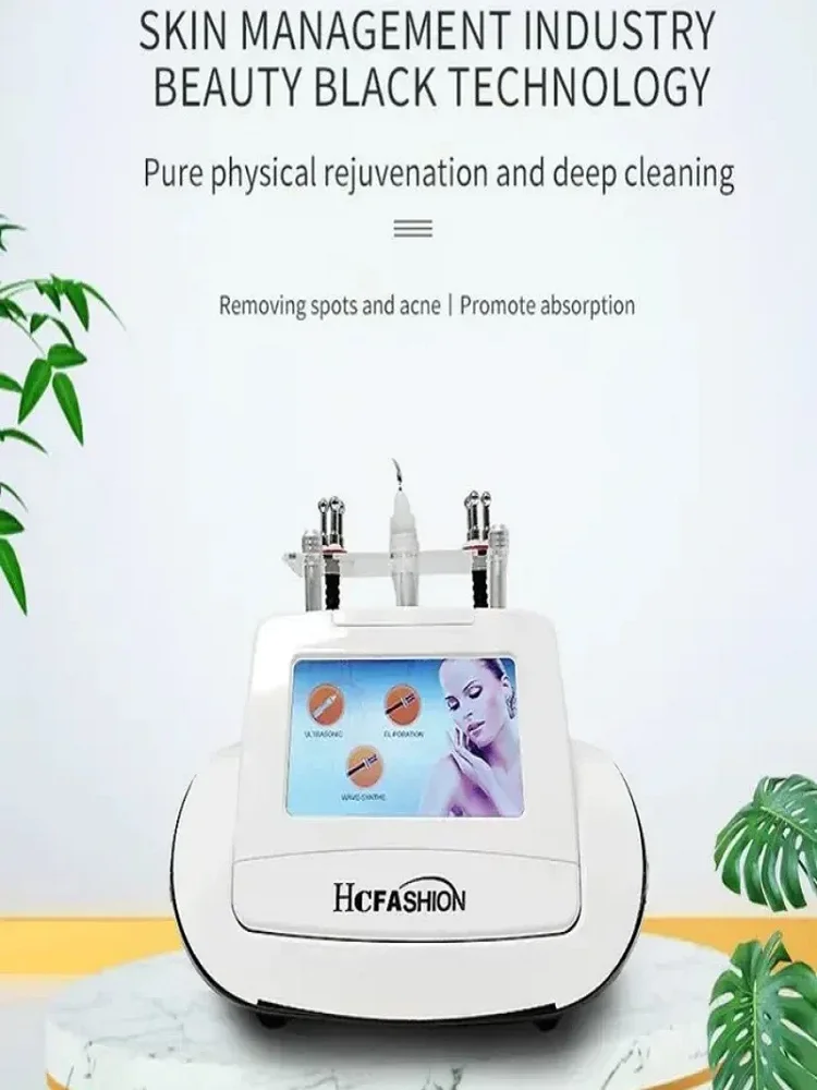 2024 skin scrubber cavitation machine ultrasonic skin scrubber deep face cleaning Freckle beauty instrument electroporation