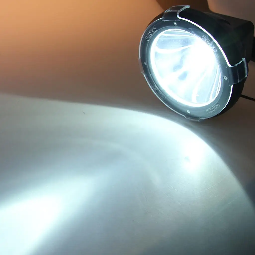 7 ''100W 12V HID زينون شاحنة الفيضانات ضوء العمل SUV الضباب القيادة الضوء الأسود #2