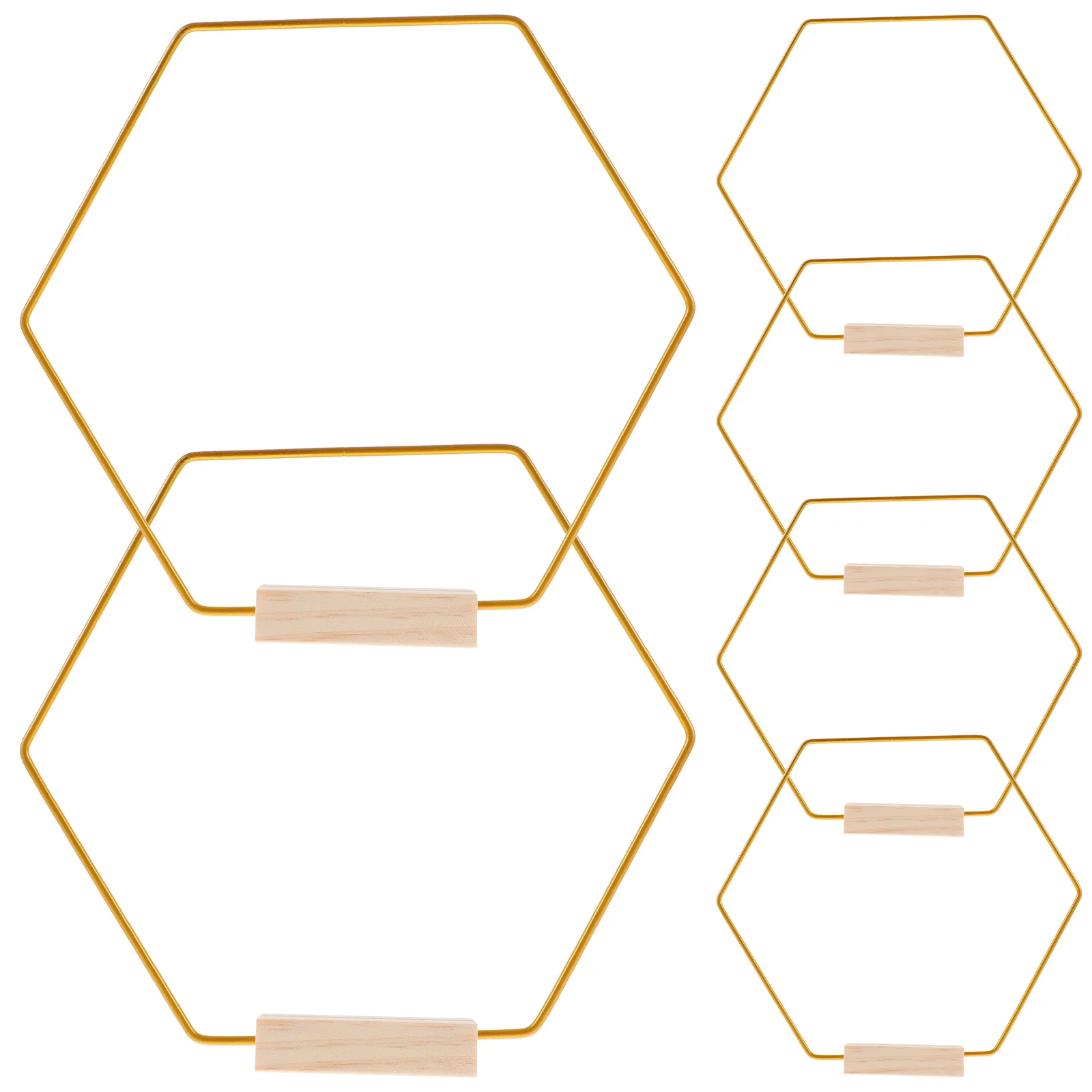 

6Set Metal Wreath Hoops Geometric Centerpieces DIY Dream Catcher Supplies Party Decoration Center Pieces DIY Wreath Hoops