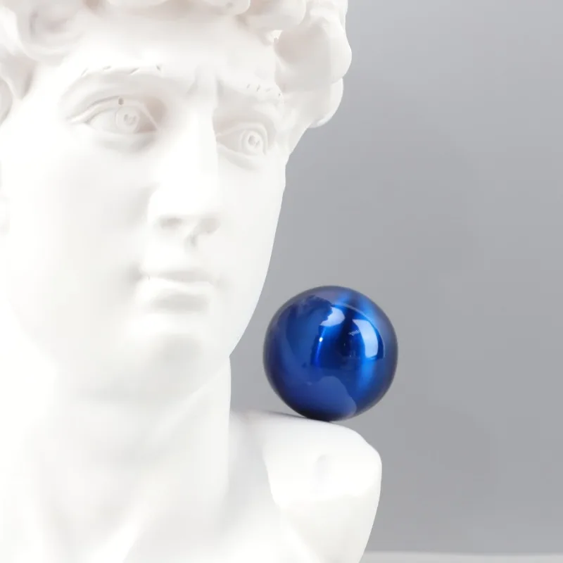 New David Sculpture Desktop Accessories Bubble Blowing Figure Statues Resin Craft Models Modern Art Home Decoration Gifts