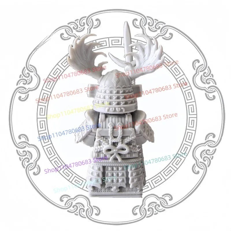 MOC ビルディングブロック日本のサムライ兵士ミニフィギュア組立モデルディスプレイアニメ漫画アクセサリーグッズおもちゃギフト