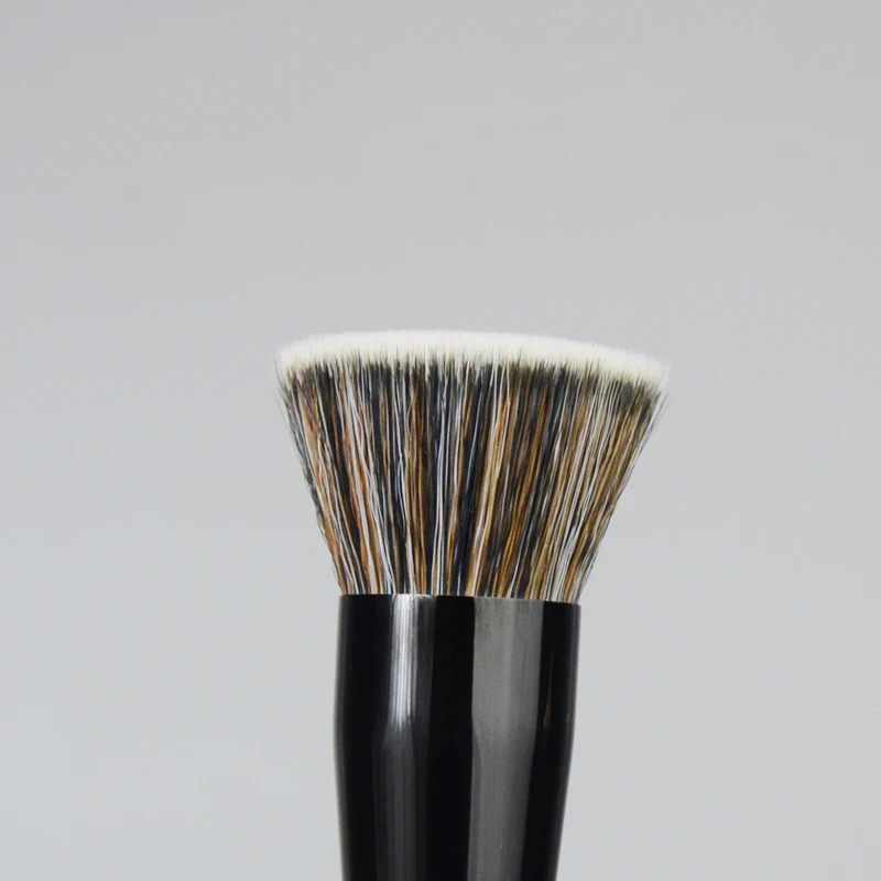 PRO Foundation Makeup Brush No 60 New Black Synthetic Bristles Flat Liquid Cream Foundation Cosmetic Brush Beauty Tool