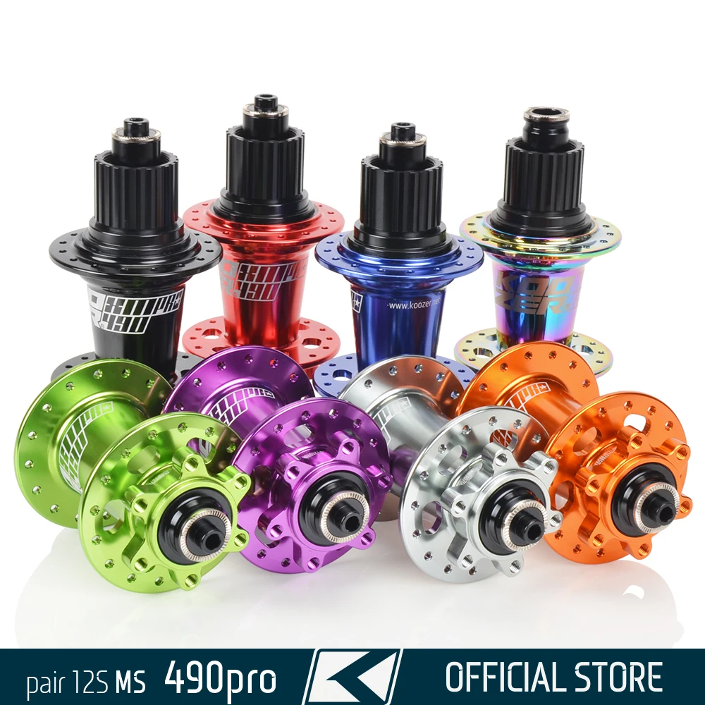 

Koozer-MTB Bicycle Hub, XM490pro, MS 12 S 28H 32H 36 Holes, High-Strength CRMO Axle, QR TA, Micro Spline, 12 Speed, 6 Pawls Bike