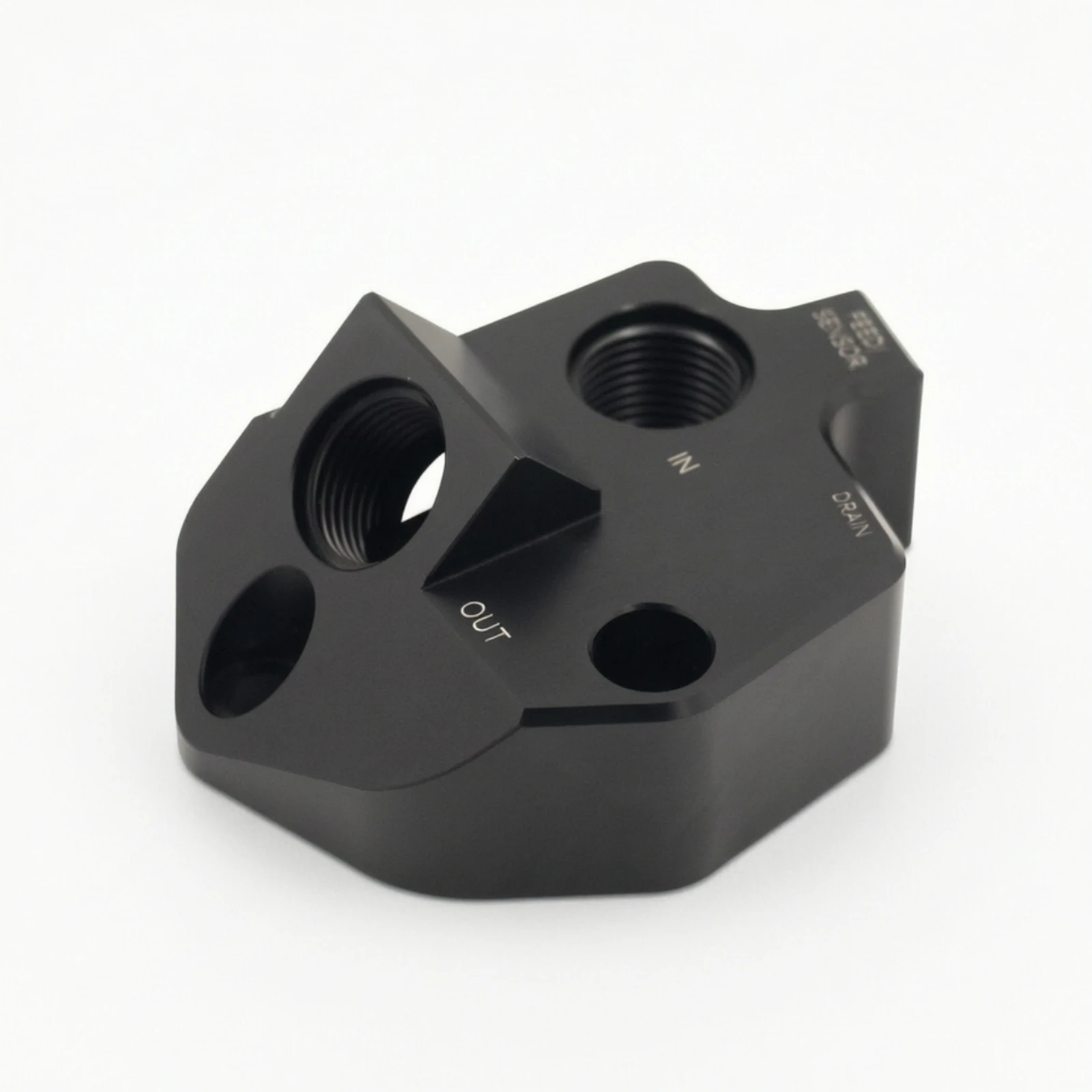 Oil Filter Relocation Adapter Machined Oil Filter Relocation Adapter Kit Long-Lasting Rugged for Car Enthusiasts