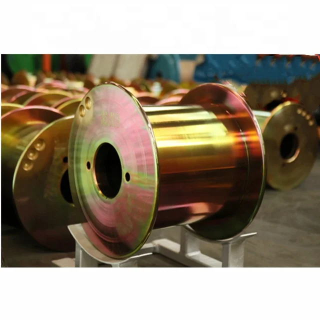 High Speed Customized Flat and Flange Steel Spool Reel Bobbin for Wire and Cable