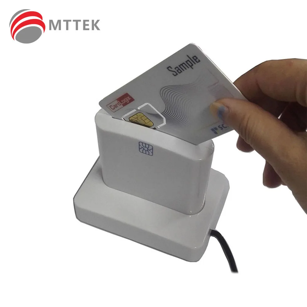 MCR3521 lettore di schede SmartCard USB ISO7816-ideale per lettore di schede Driver/lettore CAC/lettore di carte d'identità/lettore di tachigrafo digitale