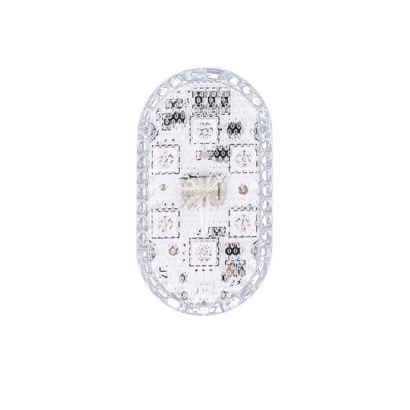 Multi Color Car Lights Wireless LED Touch Light Roof Ceiling Sensor Read Lamp Mini USB Charging Light Auto Interior Accsesories